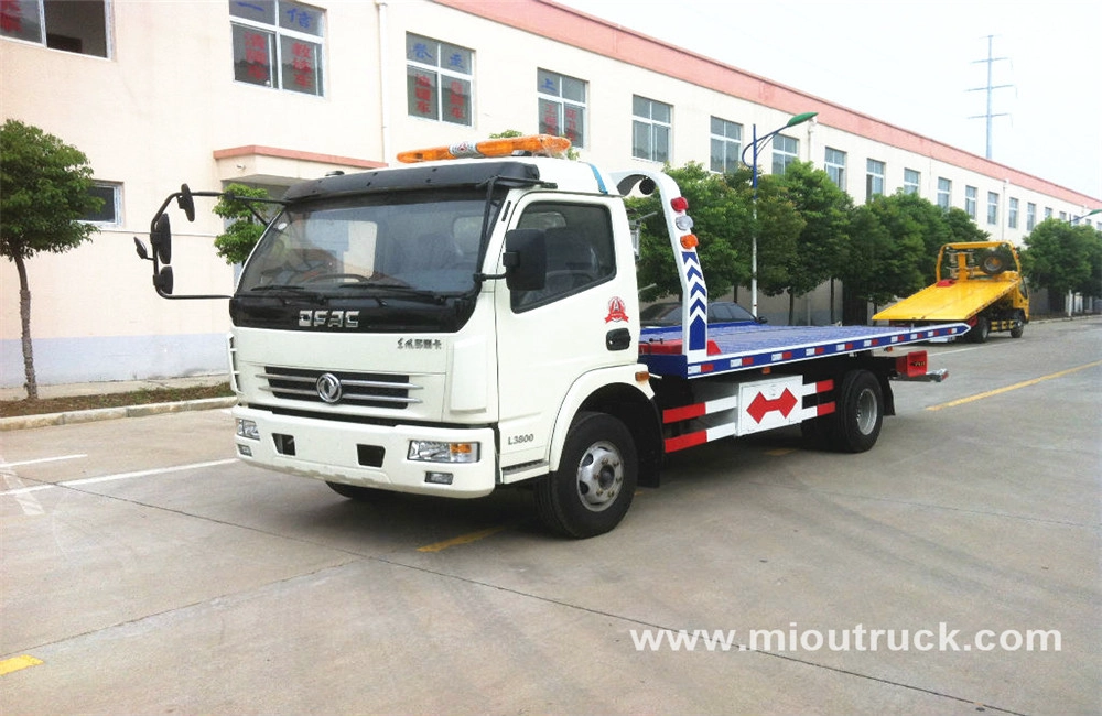 Dongfeng personalizado 5ton diesel caminhão guincho estrada para venda quente