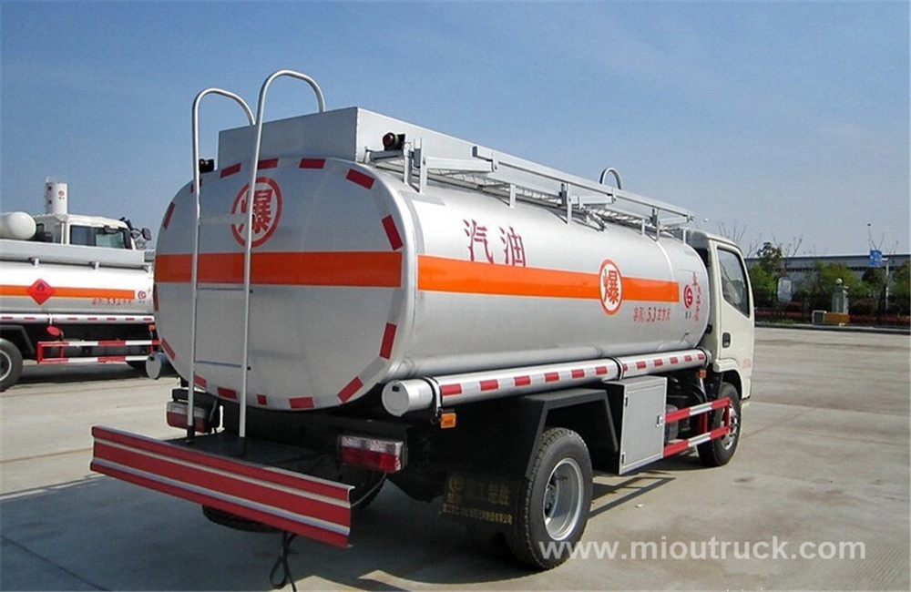 Dongfeng tangki minyak lori, Tanker 4x2 Oil Truck, 8CBM bahan api trak tangki pengeluar china