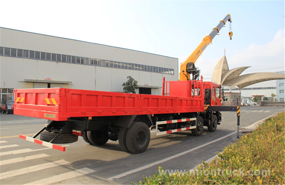 Dongfeng truck with crane 10 ton,truck mounted crane manufacturer