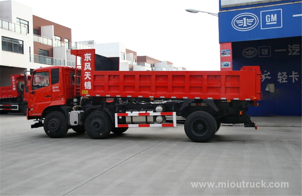 Dongfeng camión volquete 6x2 200 caballos de fuerza del motor Yuchai volcado de China de camiones para la venta