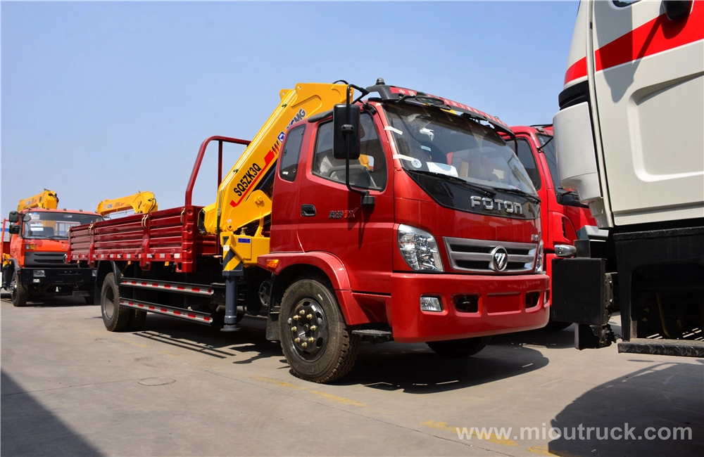 China supplier of truck 4 X 2 PHOTONS crane installed with good quality and price for sale