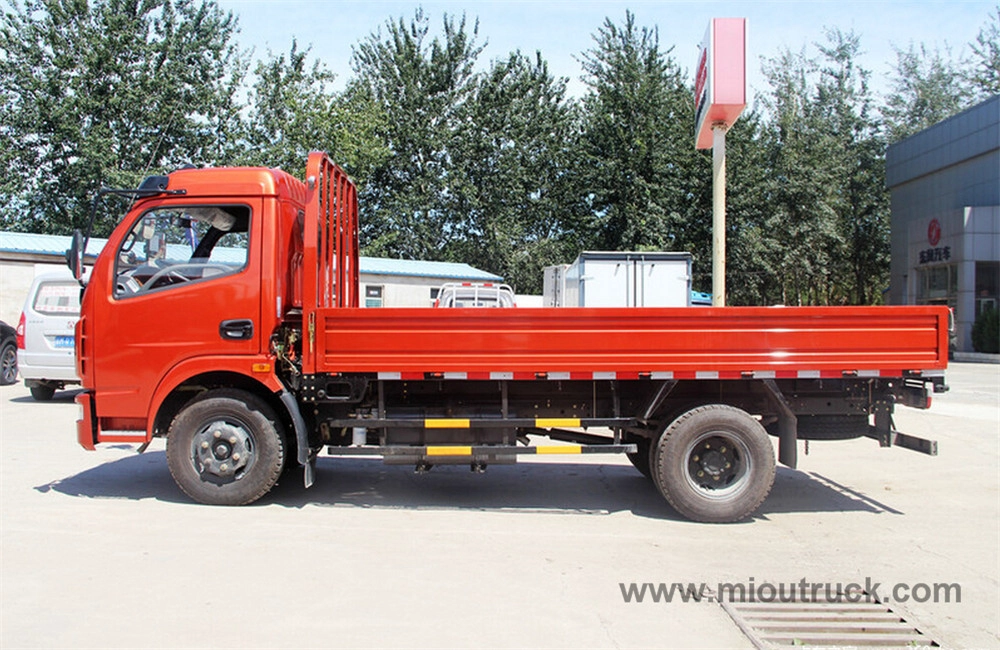 Factory direct sale Euro 4 diesel engine 115hp 2ton 4x2 small dump truck