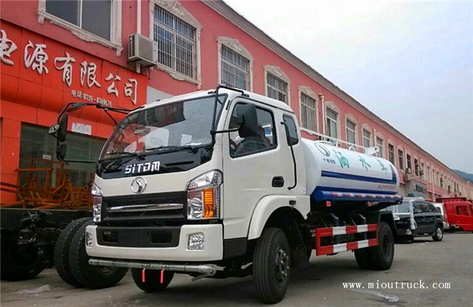 New 95 hp 4x2 Water sprinkler Tanker Trucks