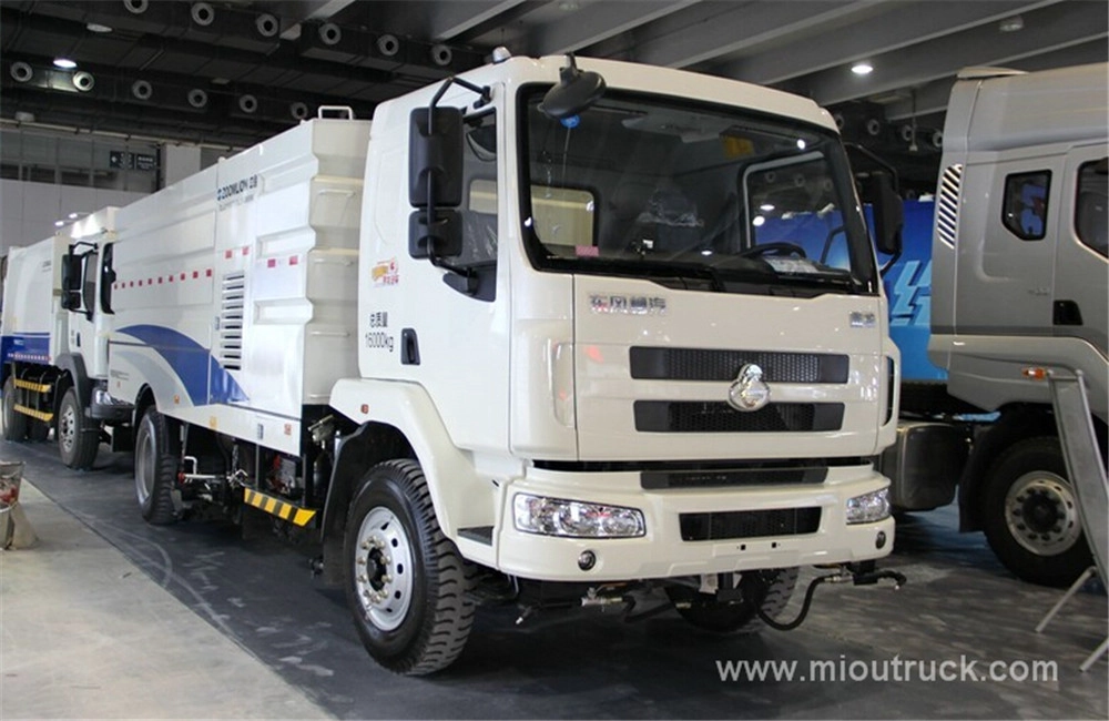 ผลิตภัณฑ์ใหม่จีน Dongfeng Chenglong 4 * 2 ถนนรถบรรทุกกวาด