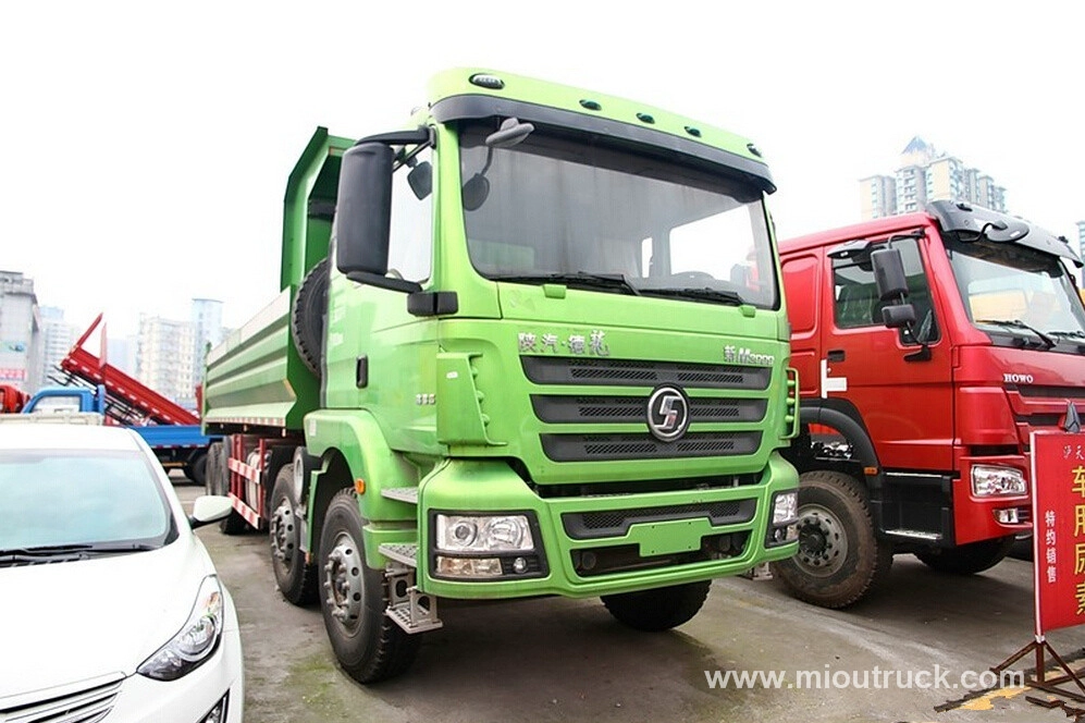SHACMAN الجديدة M3000 8X4 الثقيلة تفريغ شاحنة ديلونغ تفريغ شاحنة