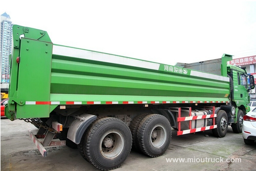 SHACMAN الجديدة M3000 8X4 الثقيلة تفريغ شاحنة ديلونغ تفريغ شاحنة