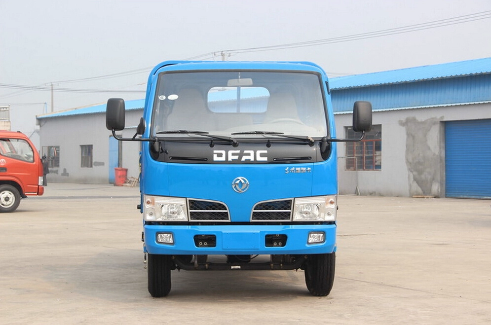 Used Euro 4 Dongfeng 4X2 Diesel Engine 2T 3T Cargo Truck 4x2 Dump Truck