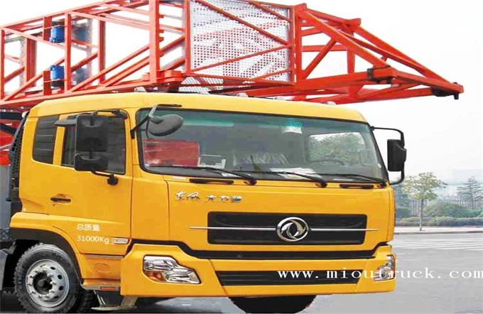 bridge inspection truck with hydraulic lift equipment for sale