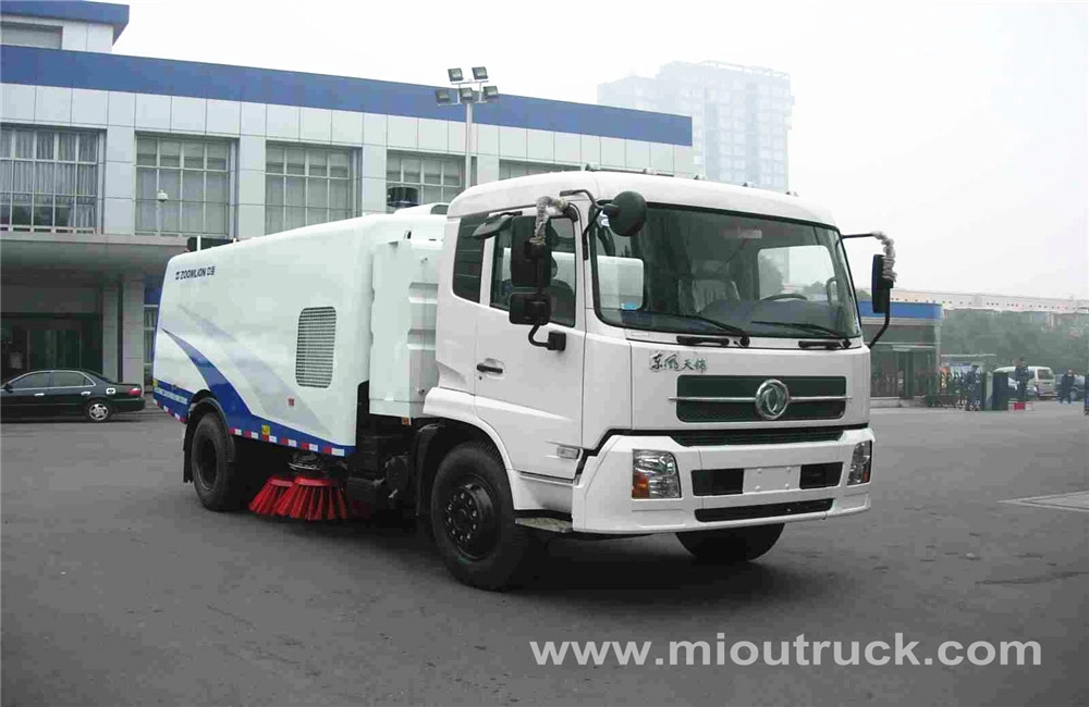 Dongfeng 4x2 ถนนกวาดรถบรรทุก, ทางหลวงกวาดผลิตจีนกวาดถนน