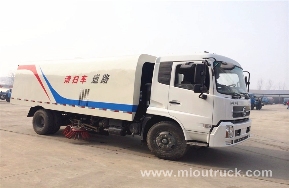 Dongfeng 4x2 ถนนกวาดรถบรรทุก, ทางหลวงกวาดผลิตจีนกวาดถนน