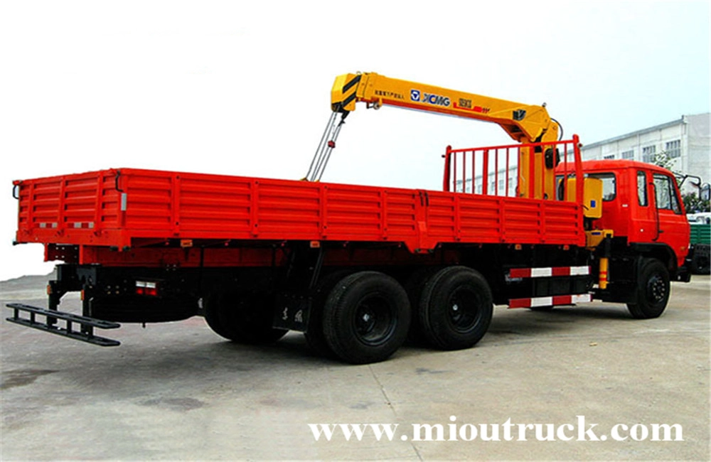 Dongfeng 6x4 de 12 toneladas camión grúa para la venta
