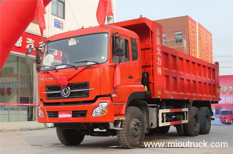 caminhão de descarga de 350hp preço do Dongfeng caminhão 6x4 venda