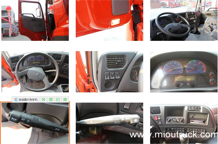 caminhão de descarga de 350hp preço do Dongfeng caminhão 6x4 venda