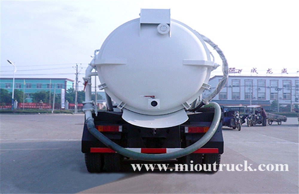 Dongfeng kinland 6x4 rígido tipo 16 m ³ volume capacidade de esgoto sucção caminhão à venda
