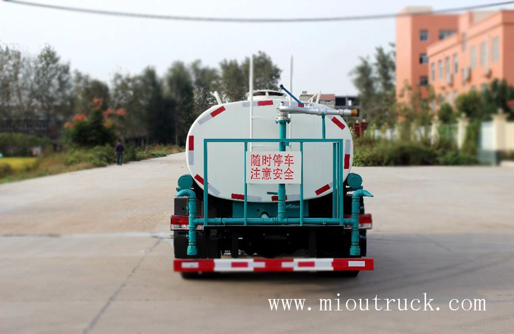 nhỏ nước tàu chở xe tải 5 tấn dongfeng tưới lorry 3.5CBM nước tàu chở xe tải