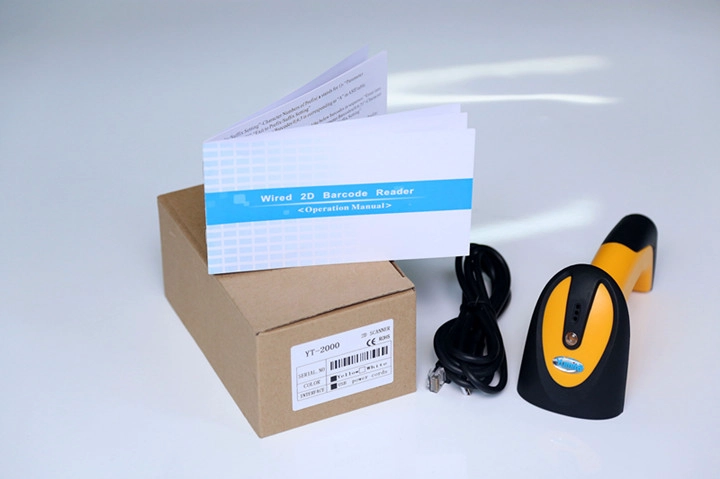 Handheld 2D barcode scanner