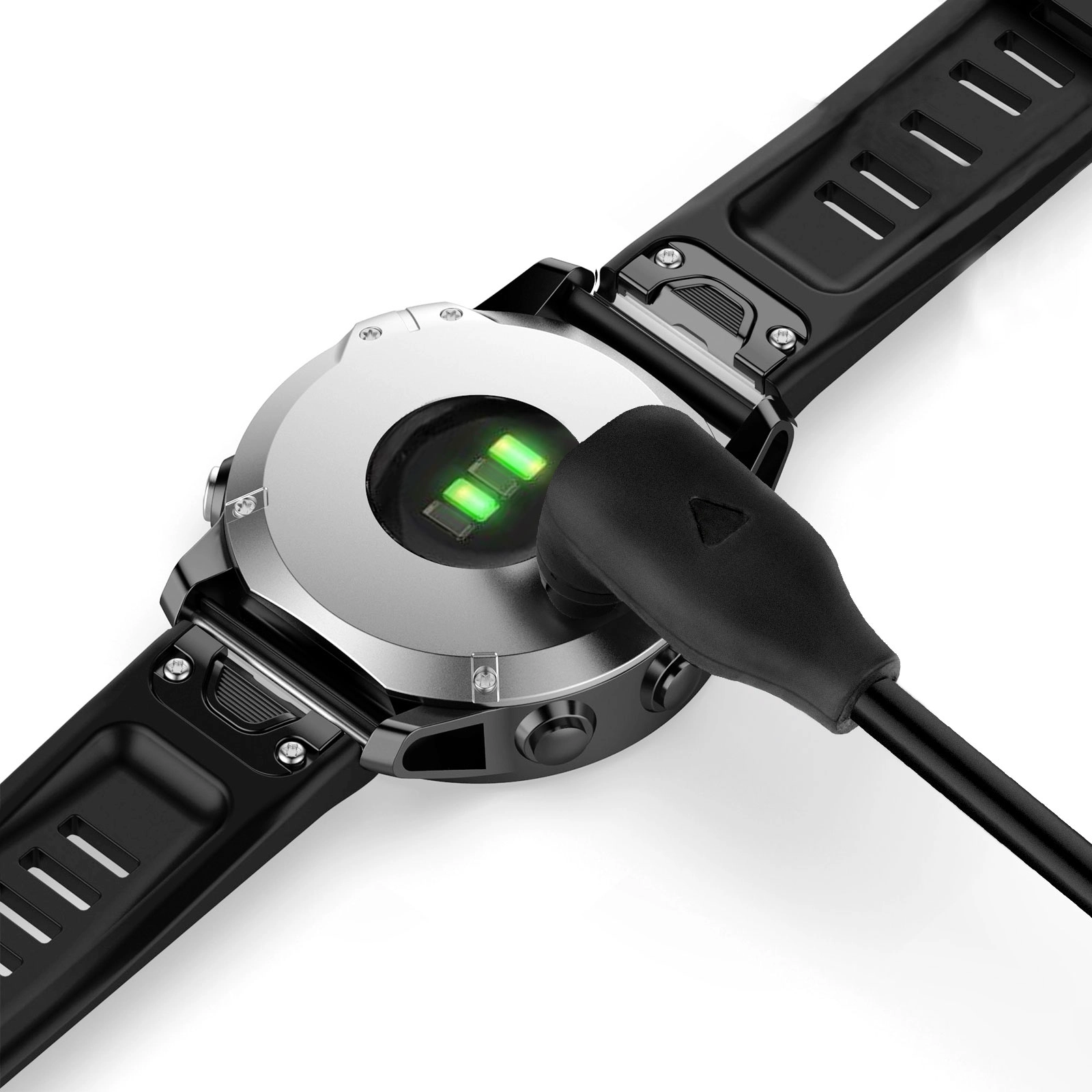 CBAC76 GARMIN FENIX 7 7S 7X FORERUNNER 945 745 INSTINCT 2 2S用のユニバーサルスマートウォッチ充電器ケーブル
