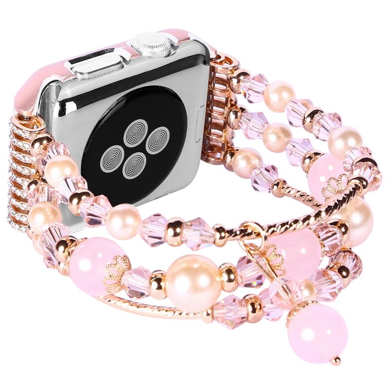 CBAW01 반짝 이는 라인 석 메탈 iWatch 케이스와 럭셔리 애플 시계 팔찌