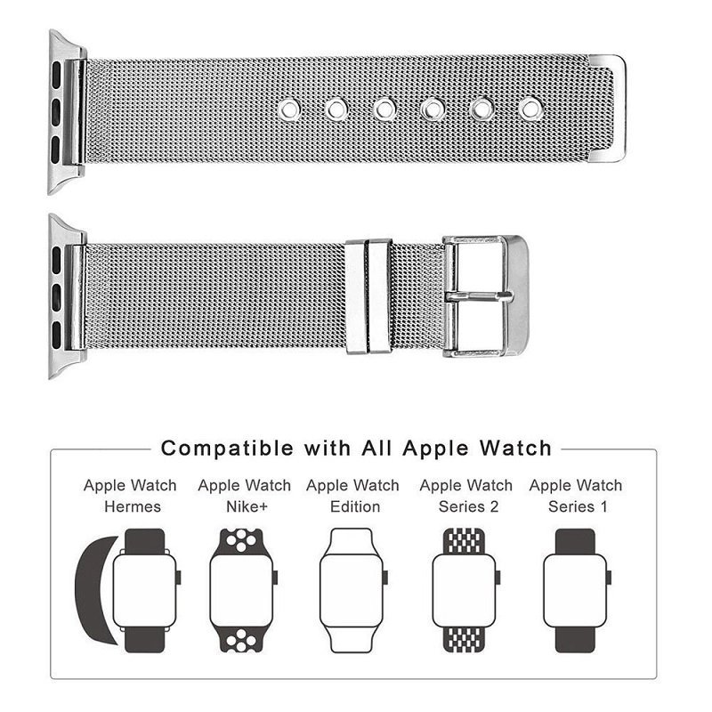 CBAW12 Apple Milanese Loop banda de reloj de metal
