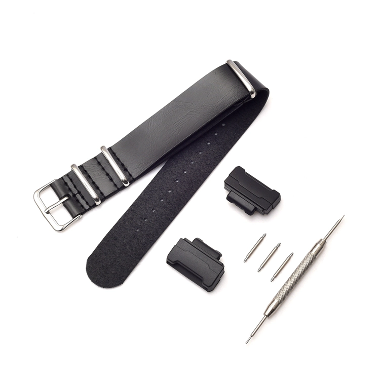 CBCS01-P3 22mm Correa de reloj de cuero PU de una pieza para Casio G Shock Watch Correa de cuero