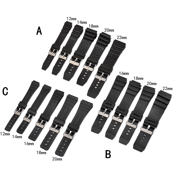 CBCS13 para relojes Casio correa de reloj de pulsera Correas de reloj 16 mm 18 mm 20 mm 22 mm
