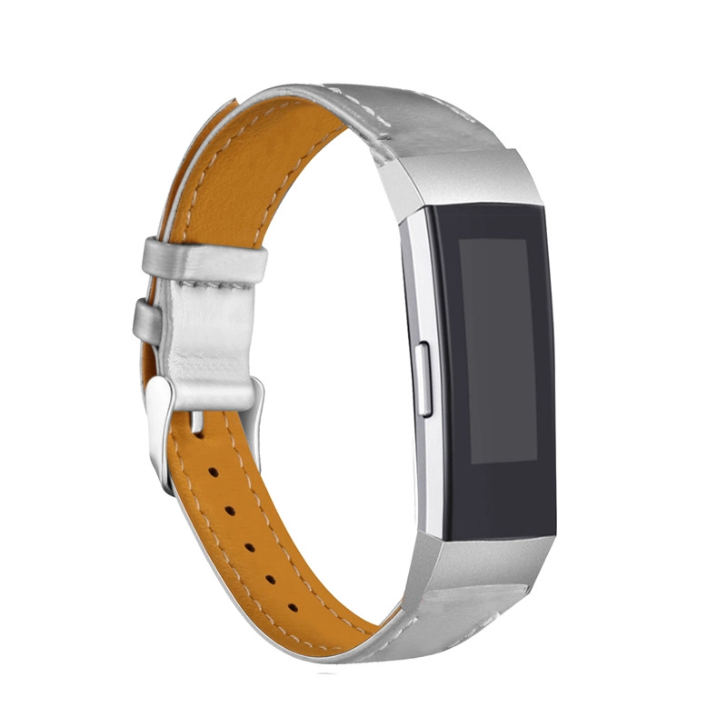 Fitbit 충전 3 CBFC05 다채로운 인쇄 정품 가죽 밴드 교체 스트랩