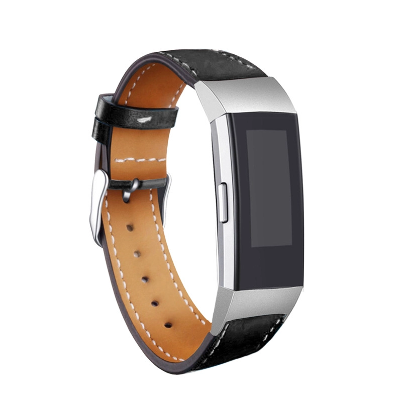 Fitbit 충전 3 CBFC05 다채로운 인쇄 정품 가죽 밴드 교체 스트랩