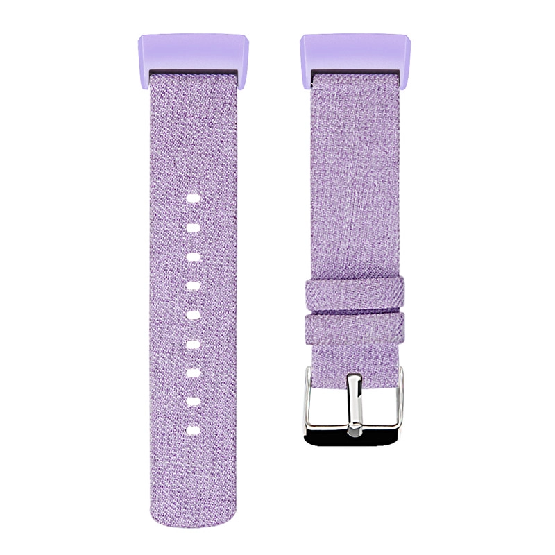 Gewebe-Segeltuch-Ersatz-Armbanduhr-Band CBFC06 für Fitbit-Gebühr 3
