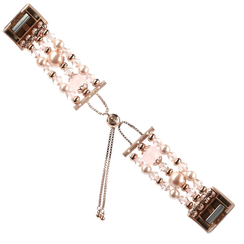Pulsera de cuentas de ágata natural de lujo CBFC101