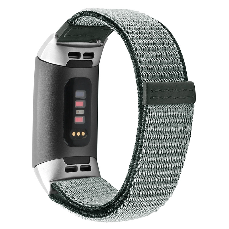 Correa de reloj de nylon tejida CBFC111 Trendybay para Fitbit Charge 3