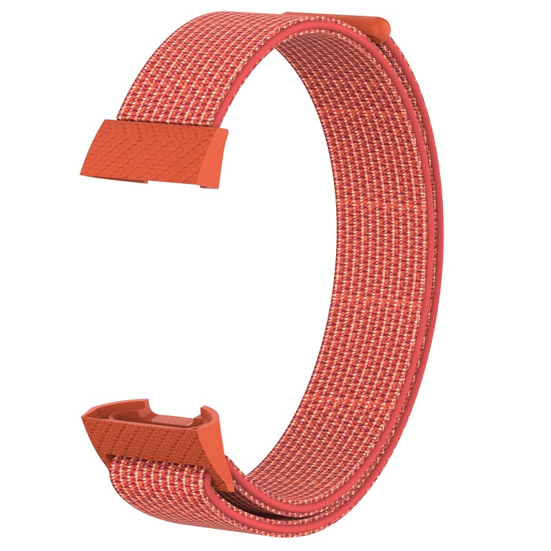 Fitbit Şarj 3 için CBFC114 Ayarlanabilir Dokuma Naylon Saat Kayışı