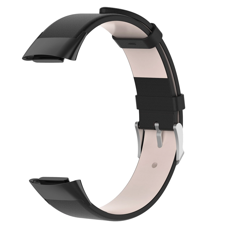 CBFC5-08 Kadın Erkek Yedek Watchband PU Deri Saat Kayışı Fitbit Charge 5 Band için