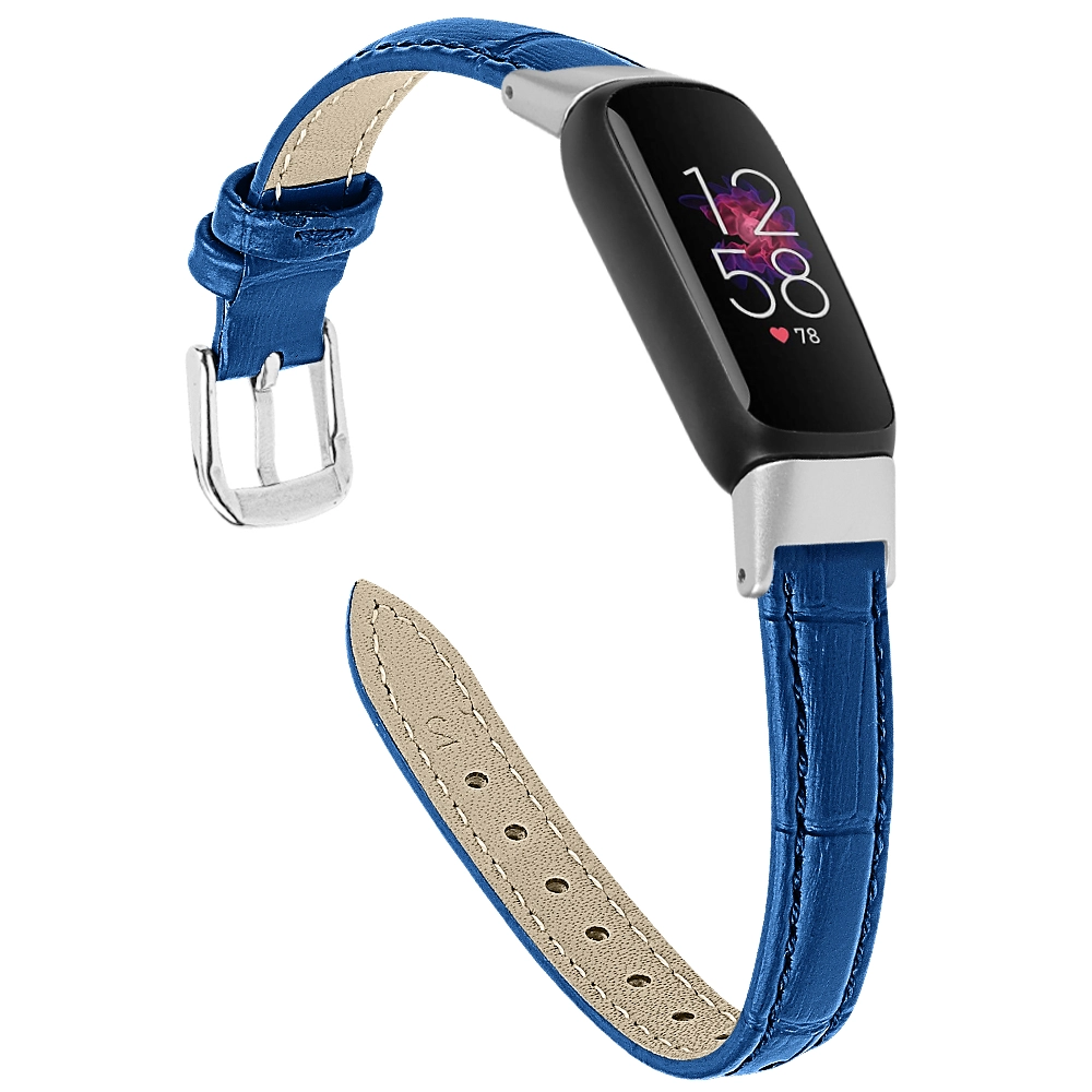 CBFL04 New Smart Watch Leather Belt Replacement Band For Fitbit Luxe Leather Strap