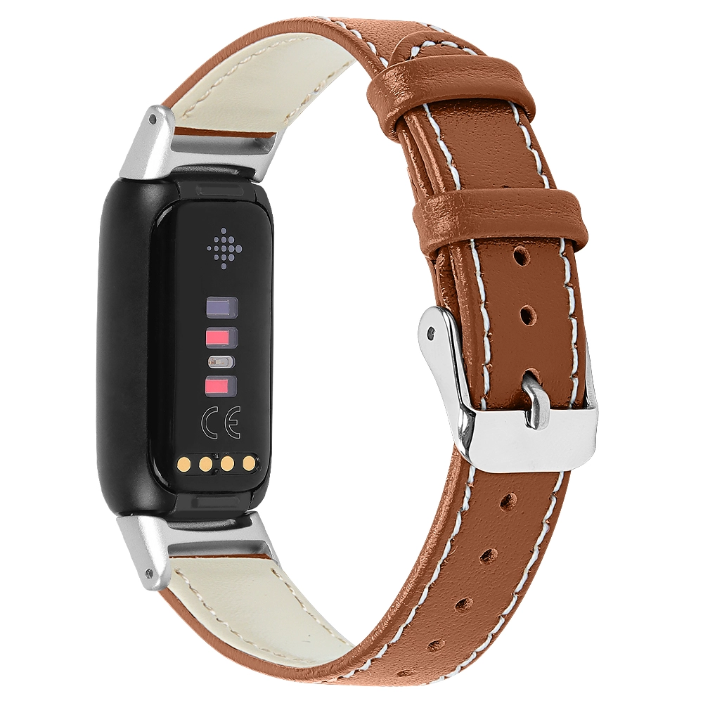 CBFL05 Factory Direct Afdrukken Patroon Lederen Horlogebandjes voor Fitbit Luxe Watchband