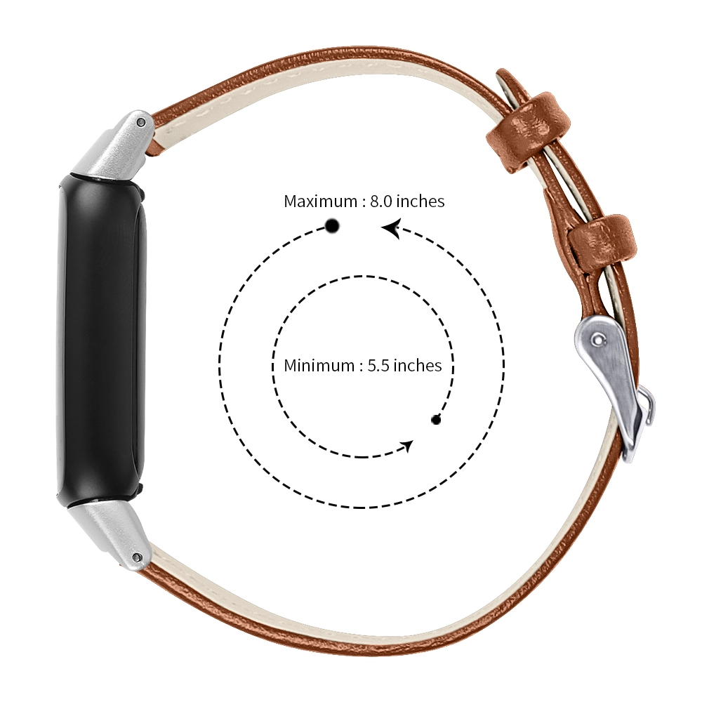 CBFL05 Factory Direct Afdrukken Patroon Lederen Horlogebandjes voor Fitbit Luxe Watchband