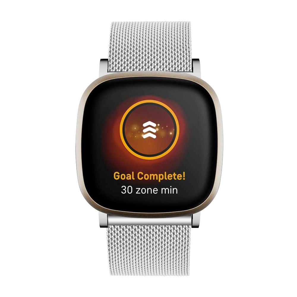 CBFV03 شبكة معدنية الفولاذ المقاوم للصدأ عصابات ووتش ل fitbit العكس 3 smartwatch