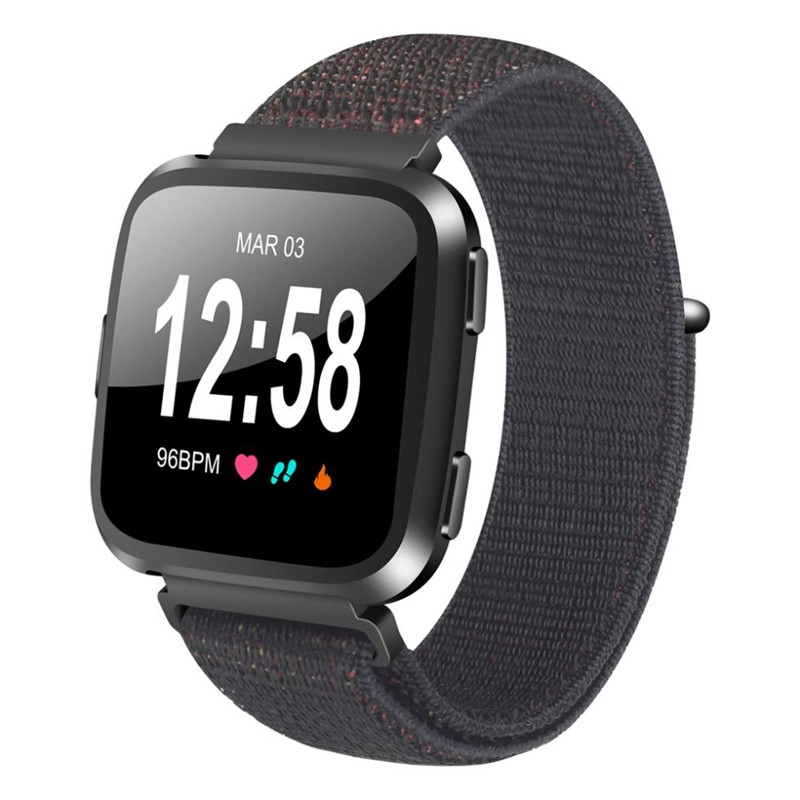CBFW606 Woven Nylon Loop Watch Strap Fitness Wristband