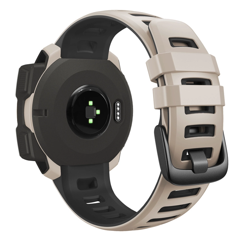 CBGM101 Dual Color Silicone Watch Strap For Garmin Instinct Esports