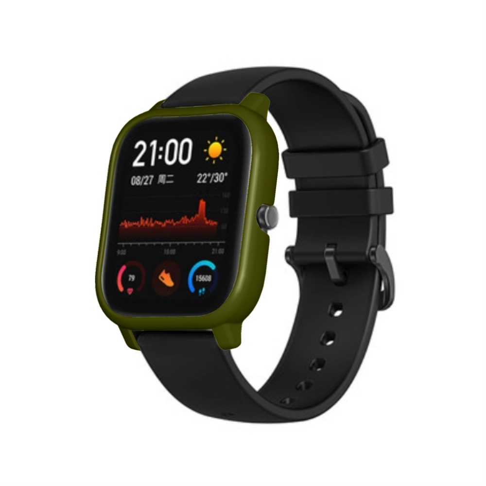 CBHA-C3 غطاء الكمبيوتر الصلب إطار الساعة لحالة واقية Huami Amazfit GTS