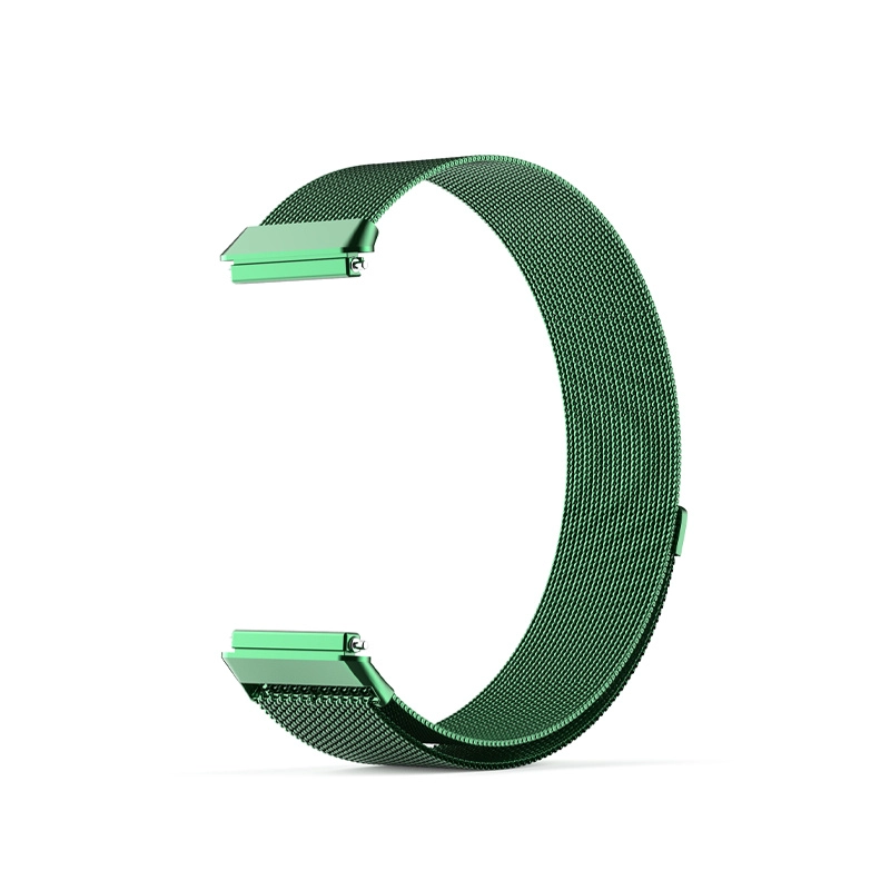 CBHB7-04 Cierre magnético Correa de reloj de acero inoxidable de bucle milanés para la banda Huawei 7