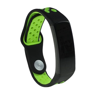 CBHW04 Double Colors Breathable Sport Silicone Watch Strap For Huawei Honor 3