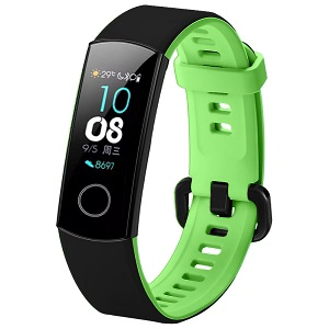 CBHW07 Double Colors Breathable Sport Silicone Watch Strap For Huawei Honor 4
