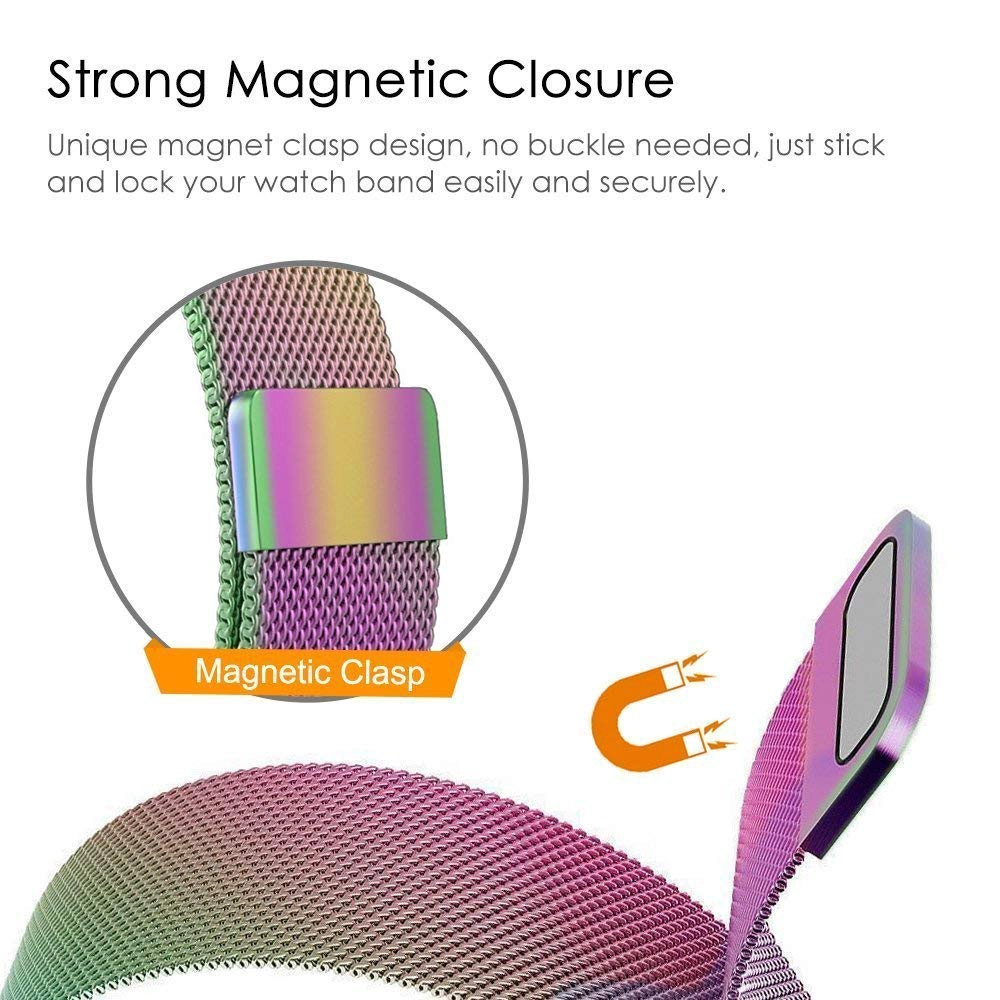 CBHW26 magnetische sluiting Milanese Loop horlogeband voor Huawei Watch GT