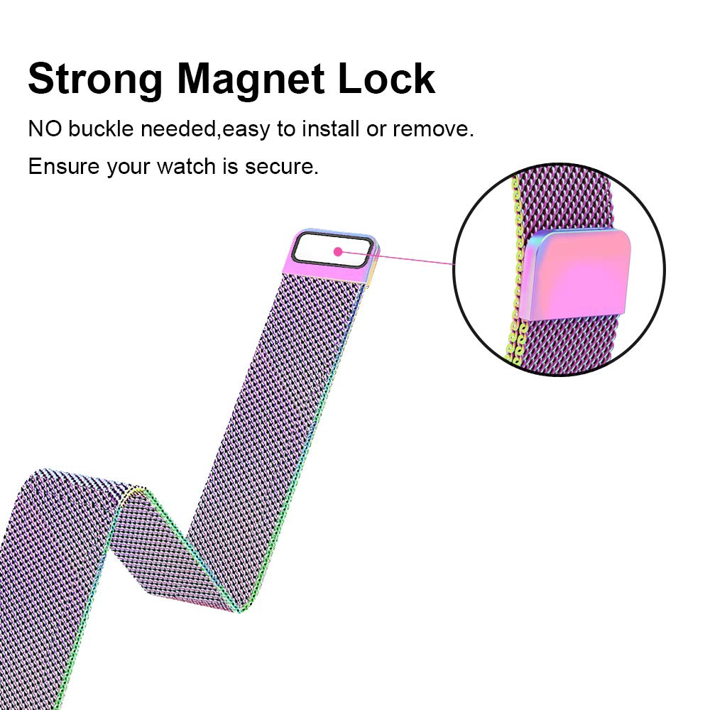 CBHW26 magnetische sluiting Milanese Loop horlogeband voor Huawei Watch GT