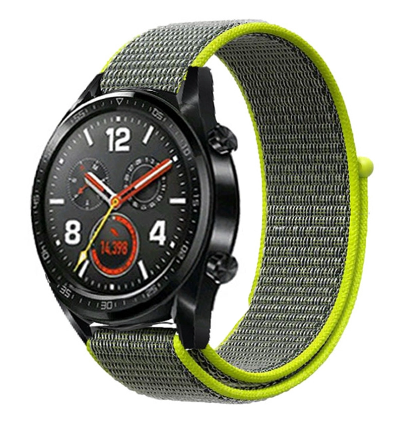 Banda de reloj de nylon tejida CBHW28 para reloj de Huawei GT