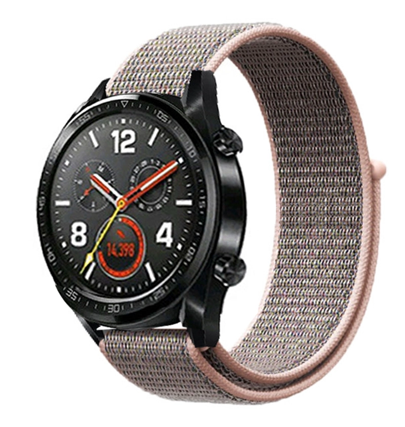 Banda de reloj de nylon tejida CBHW28 para reloj de Huawei GT