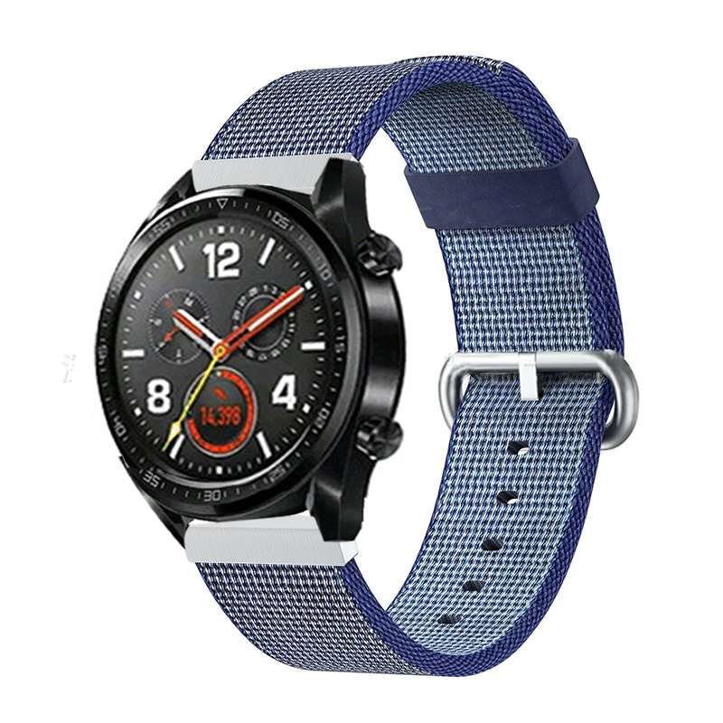 CBHW29 Muilt-color Striped Nato Nylon Watch Band para Huawei Watch GT