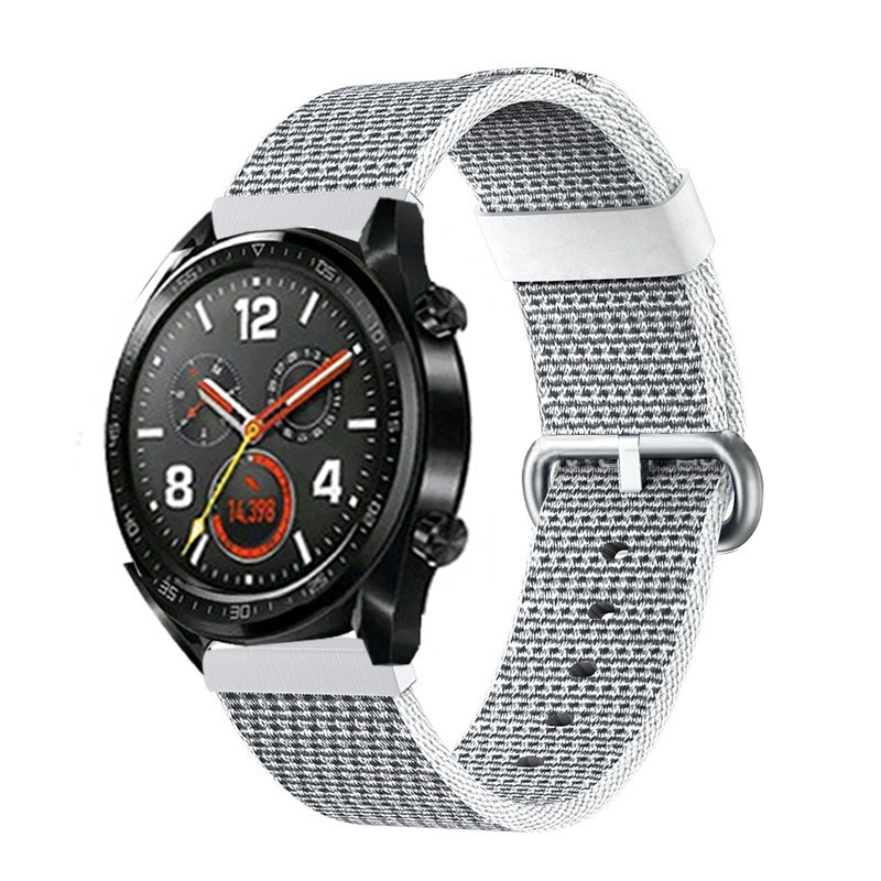 CBHW29 Muilt-color Striped Nato Nylon Watch Band para Huawei Watch GT