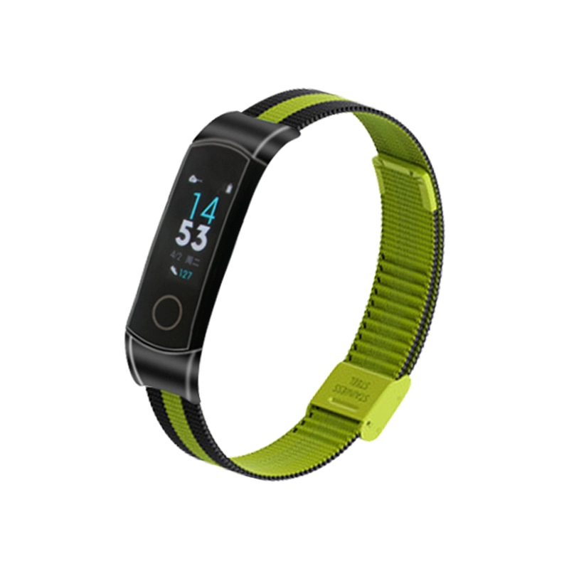 CBHW38 Fashion Mix Color Mesh Metal Watch Band For Huawei Honor 4 Strap