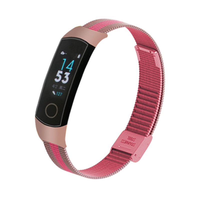 CBHW38 Fashion Mix Color Mesh Metal Watch Band For Huawei Honor 4 Strap